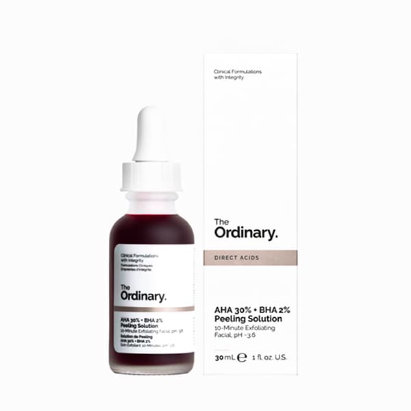 Peeling Solution AHA 30% + BHA 2% The Ordinary - Piel renovada
