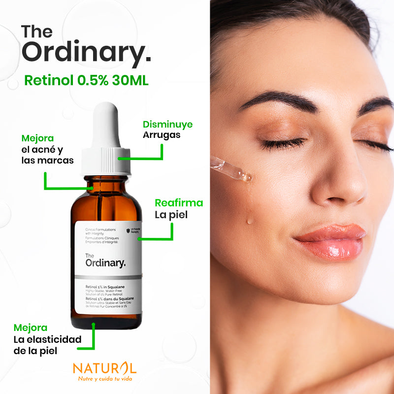 Combo The Ordinary | Anti Acné: Peeling + Retinol + Ácido Salicílico