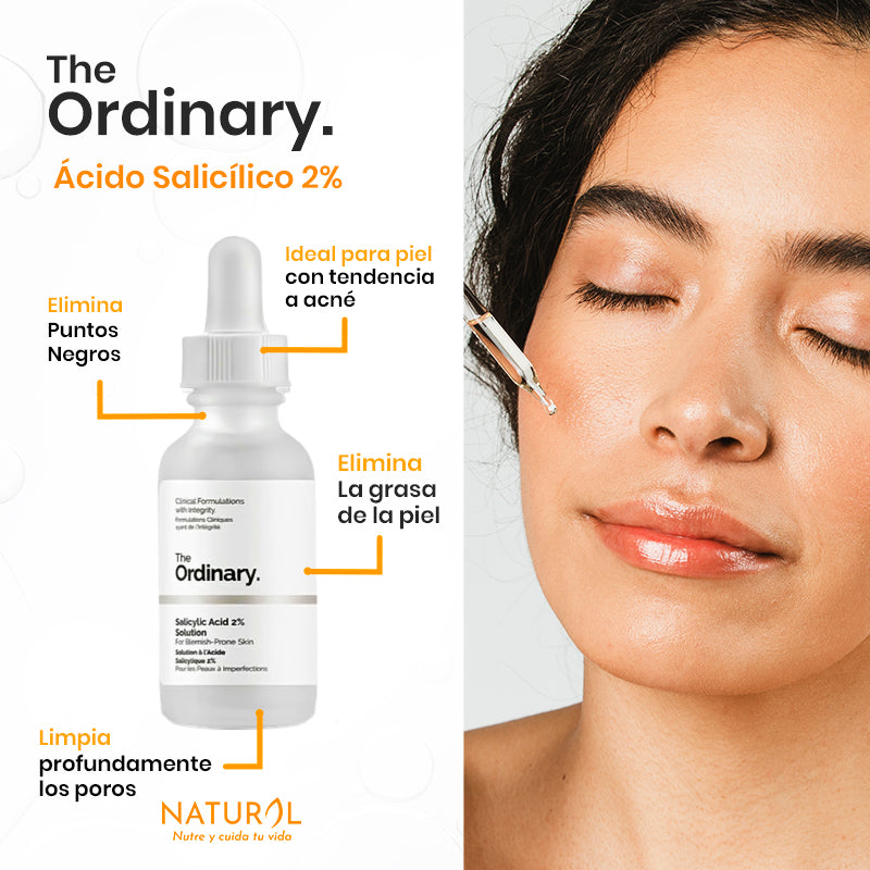 Combo The Ordinary | Anti Acné: Peeling + Retinol + Ácido Salicílico