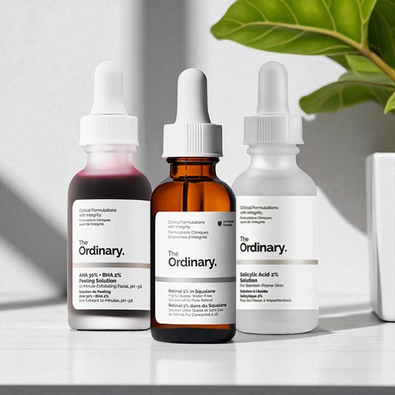 Combo The Ordinary | Anti Acné: Peeling + Retinol + Ácido Salicílico
