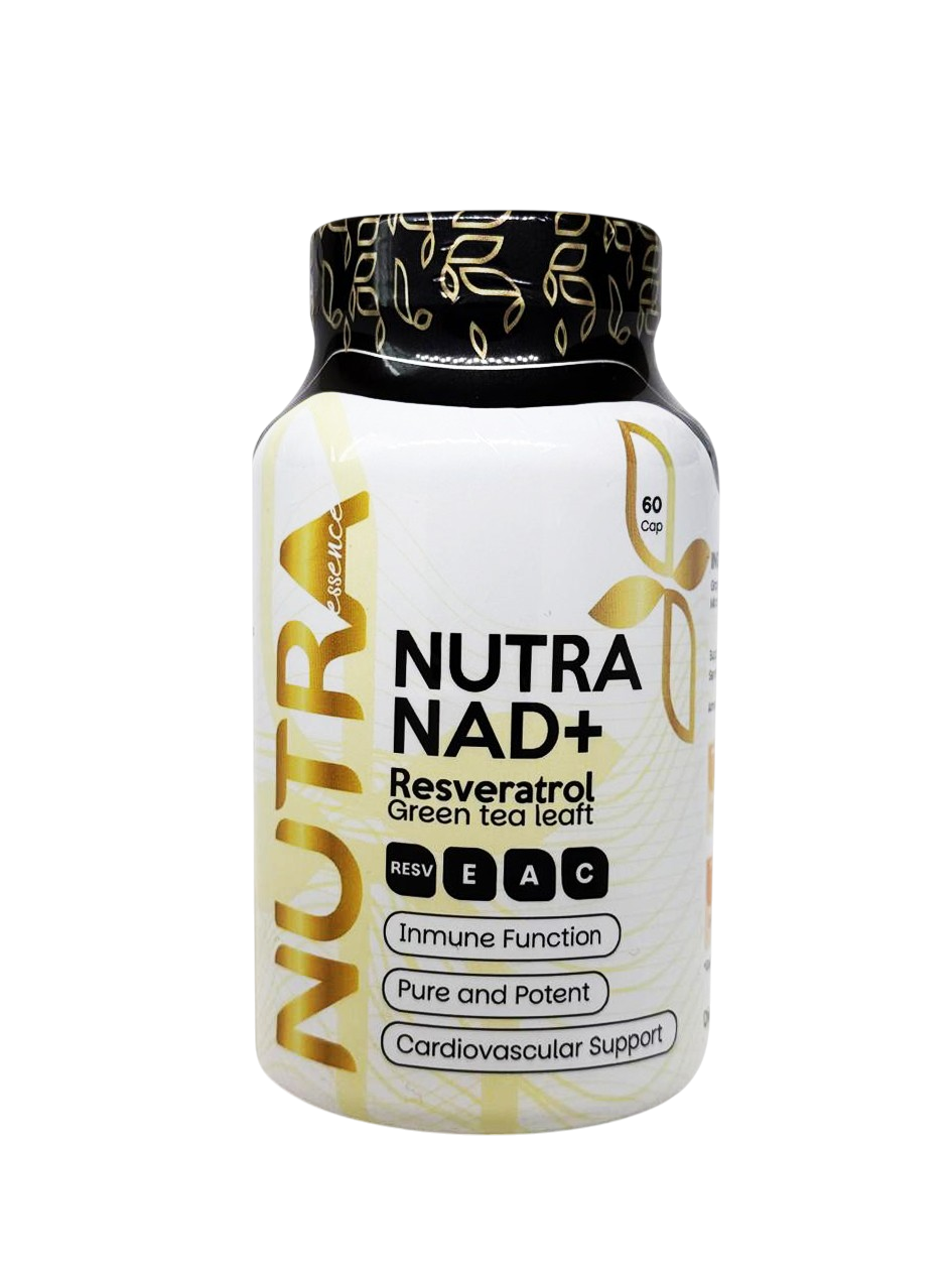 Nutra NAD+ Resveratrol 60 Cápsulas | Antioxidante Natural