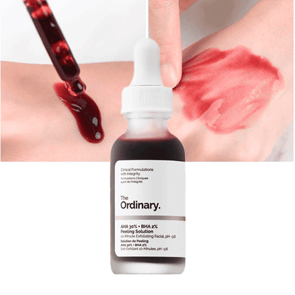 Peeling Solution AHA 30% + BHA 2% The Ordinary - Piel renovada