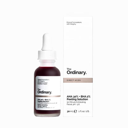 Peeling Solution AHA 30% + BHA 2% The Ordinary - Piel renovada