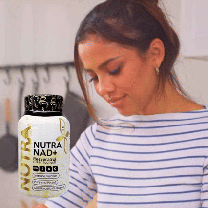 Nutra NAD+ Resveratrol 60 Cápsulas | Antioxidante Natural