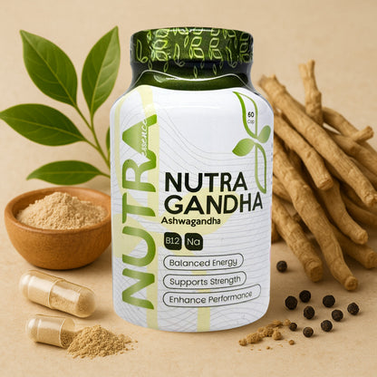 Combo: Nutra NAD+ Resveratrol + Ashwagandha | Antiestrés y Longevidad