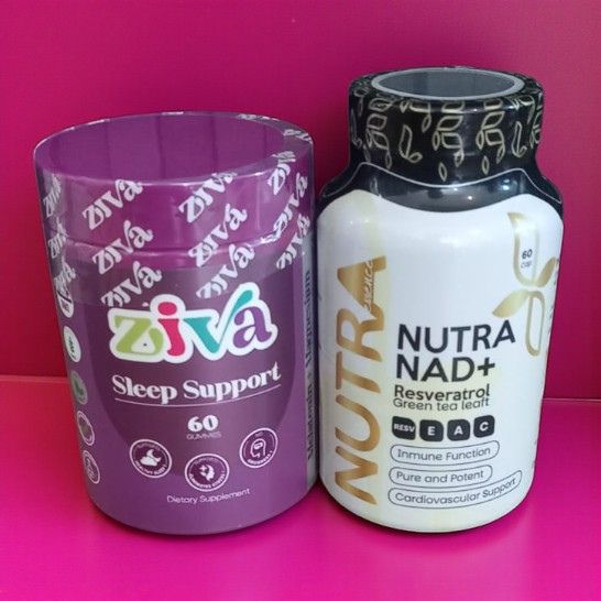 Pack Bienestar 24/7 | Resveratrol para vitalidad + Gomitas Ziva con Melatonina para descanso reparador