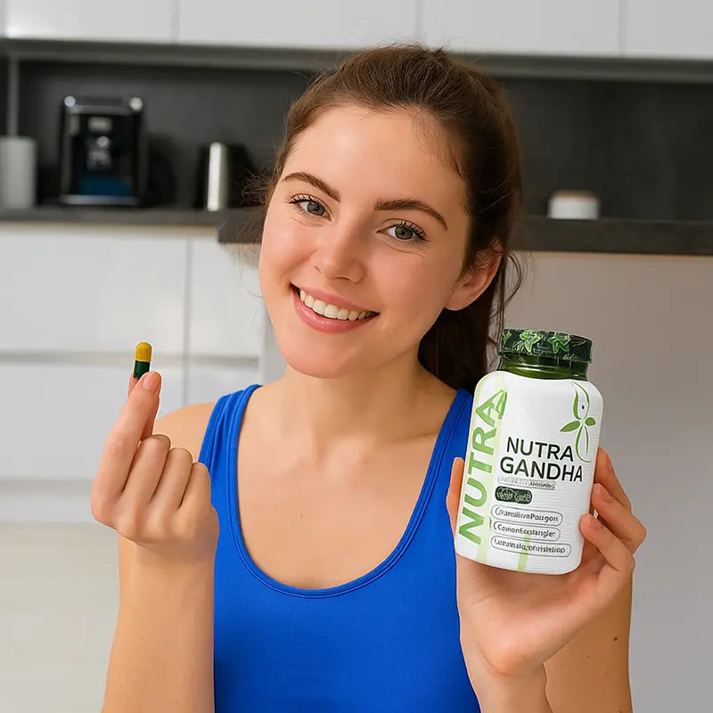 Vive sin ansiedad con Nutra Ashwagandha 🌿