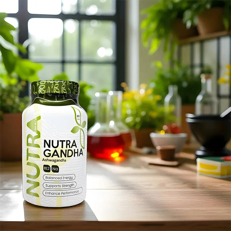 Vive sin ansiedad con Nutra Ashwagandha 🌿