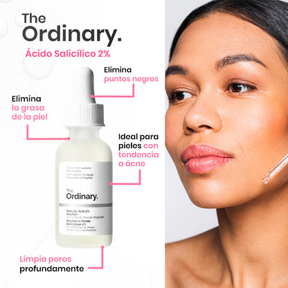 Combo Trío Dermatológico Anti-Poros | Niacinamida + Acido Hialuronico + Acido Salicilico