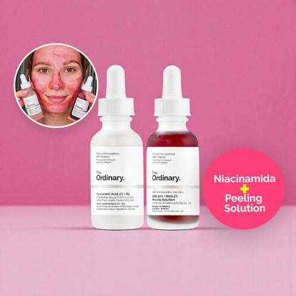 Combo The Ordinary: Niacinamide + Peeling Solution