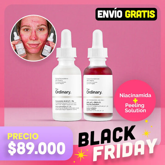 Combo The Ordinary: Niacinamide + Peeling Solution
