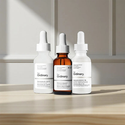 Combo Anti-Poros + Glow + Renovación | Niacinamida + Ácido Hialurónico + Retinol