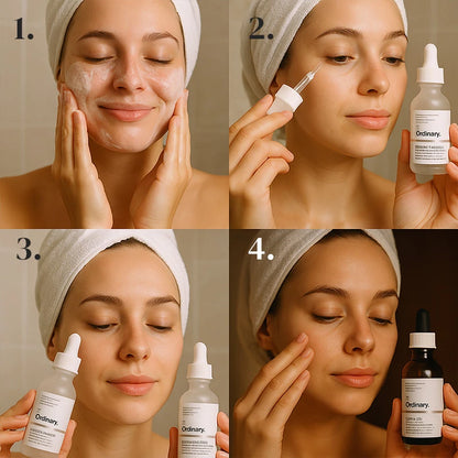 Combo Anti-Poros + Glow + Renovación | Niacinamida + Ácido Hialurónico + Retinol