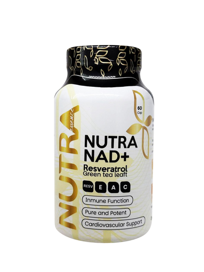 Nutra NAD+ Resveratrol 60 Cápsulas | Antioxidante Natural