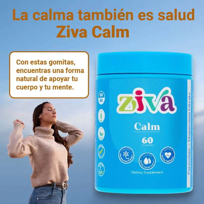 Gummies Ziva Calm – Suplemento natural que apoya la digestión y promueve la calma