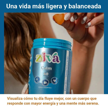 Gummies Ziva Calm – Suplemento natural que apoya la digestión y promueve la calma
